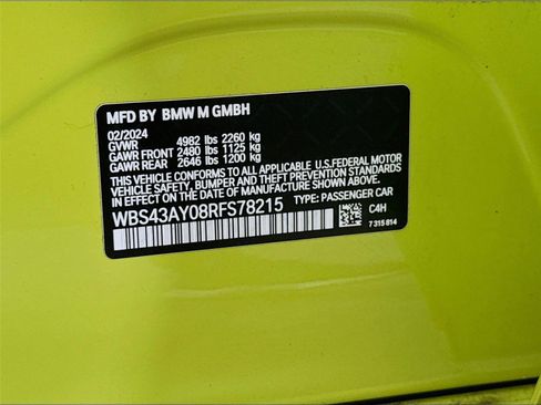 Used 2024 BMW M3 Competition w/ Executive Package image 37