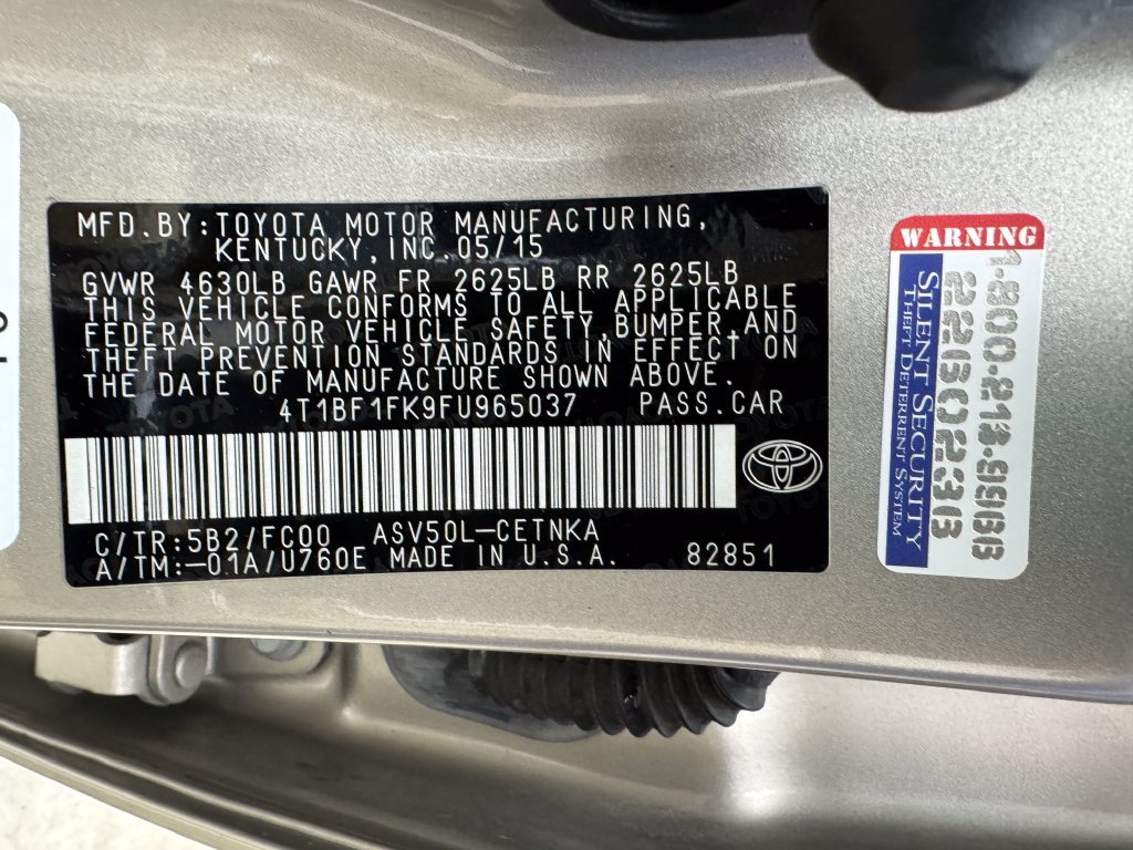 Used 2015 Toyota Camry LE FWD image 30