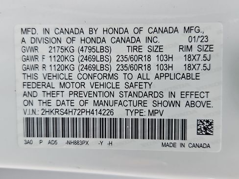 Used 2023 Honda CR-V EX-L image 31