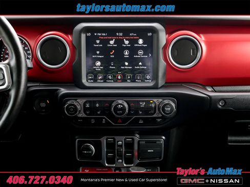 Used 2020 Jeep Gladiator Rubicon w/ Uconnect 4C Nav & Sound Group AWD/4WD image 10