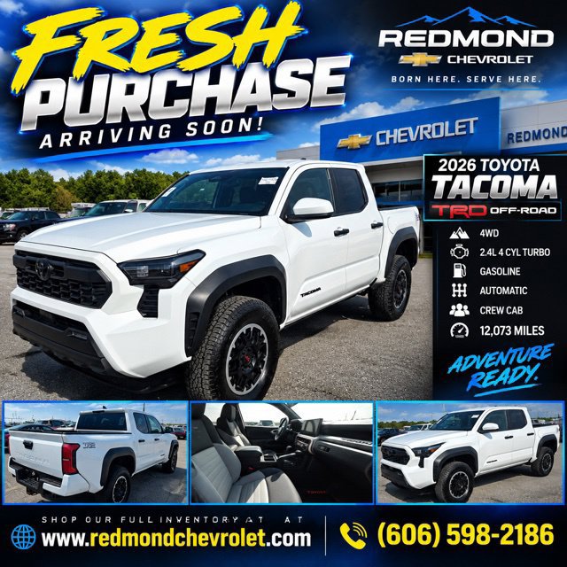 Used 2026 Toyota Tacoma TRD Off-Road AWD/4WD image 1