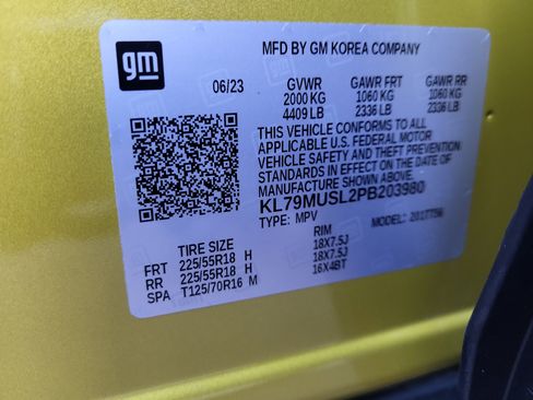 Used 2023 Chevrolet TrailBlazer RS w/ Sun and Liftgate Package image 27