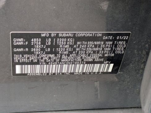 Used 2022 Subaru Outback Limited AWD/4WD image 25