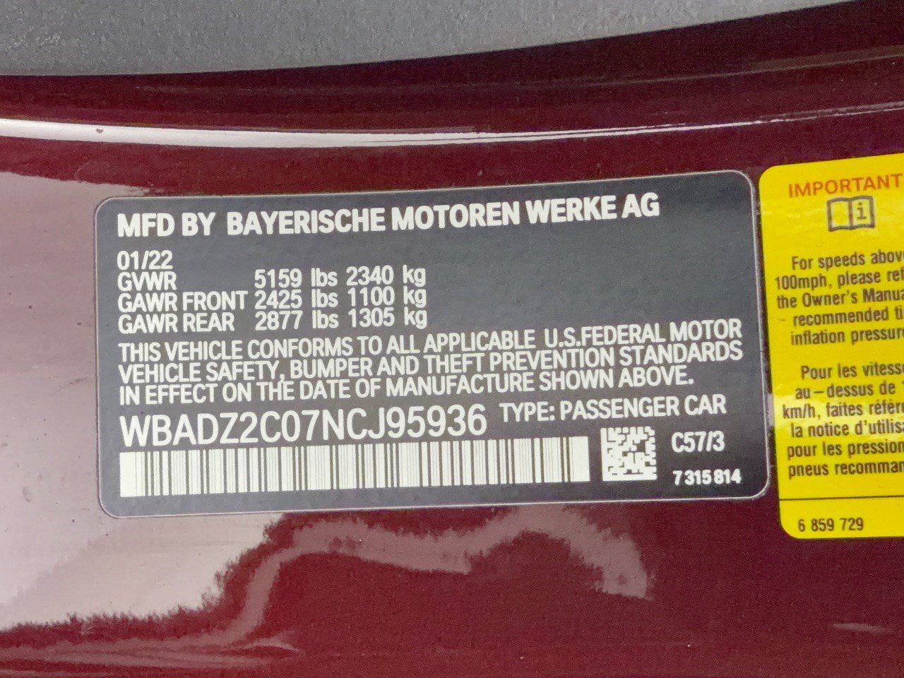 Certified 2022 BMW 840i Convertible w/ Comfort Seating Package RWD image 32