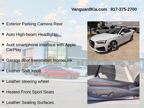 Used 2021 Audi A5 2.0T Premium Plus w/ Premium Plus AWD/4WD image 12