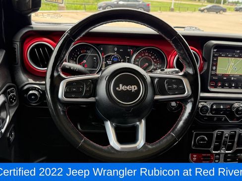 Used 2022 Jeep Wrangler Unlimited Rubicon w/ Cold Weather Group AWD/4WD image 12