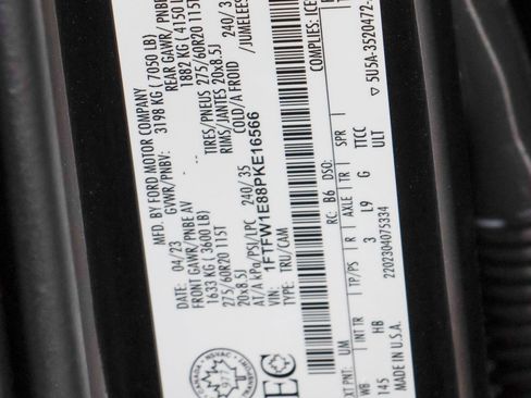 Used 2023 Ford F150 Lariat w/ Equipment Group 502A High AWD/4WD image 34