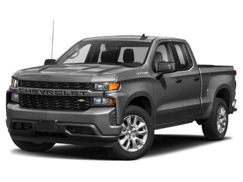 Used 2020 Chevrolet Silverado 1500 Custom w/ Custom Value Package AWD/4WD image 1