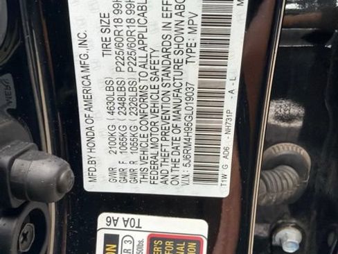 Used 2016 Honda CR-V Touring image 11