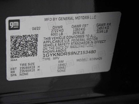 Certified 2022 Cadillac XT5 Premium Luxury w/ LPO, Floor Liner Package image 41