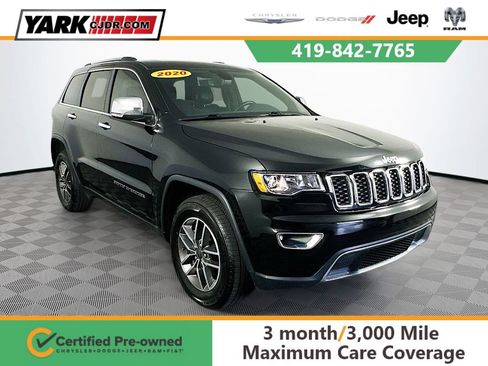 Certified 2020 Jeep Grand Cherokee Limited AWD/4WD image 1