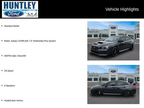 Used 2019 Subaru WRX STI AWD/4WD image 2