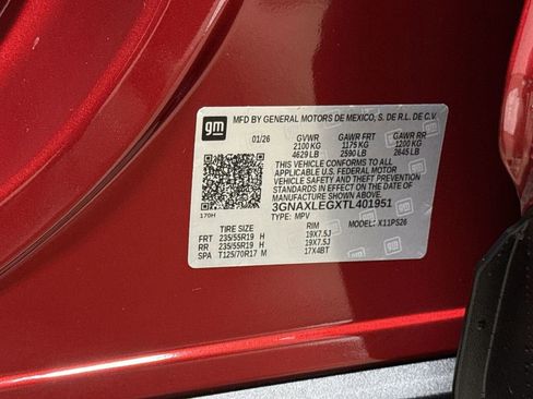New 2026 Chevrolet Equinox RS FWD image 28