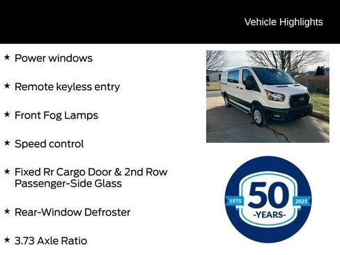 Certified 2024 Ford Transit 250 Low Roof w/ Exterior Upgrade Package image 16