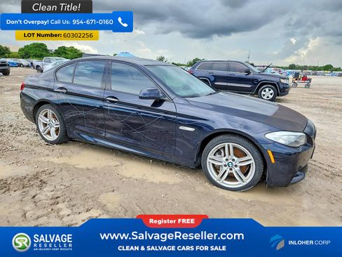 Used 2012 BMW 550i Sedan w/ M Sport Pkg RWD image 5
