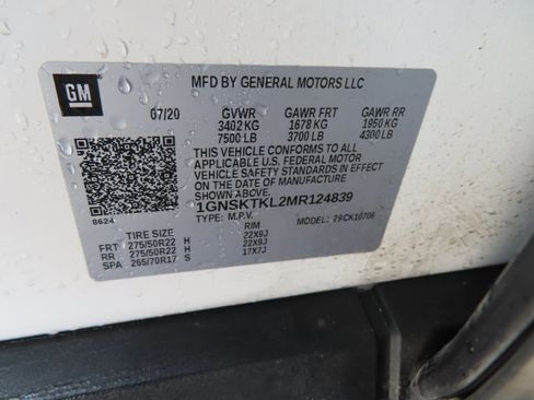 Used 2021 Chevrolet Tahoe High Country w/ Premium Package image 24