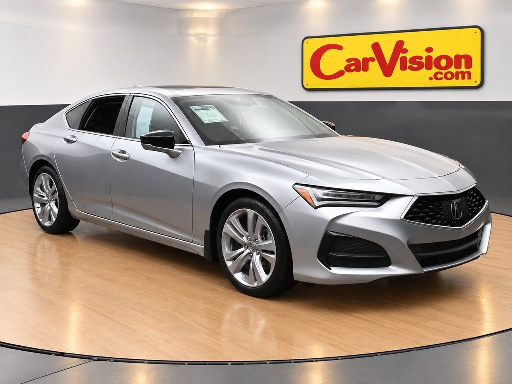 Used 2021 Acura TLX w/ Technology Package AWD/4WD image 1