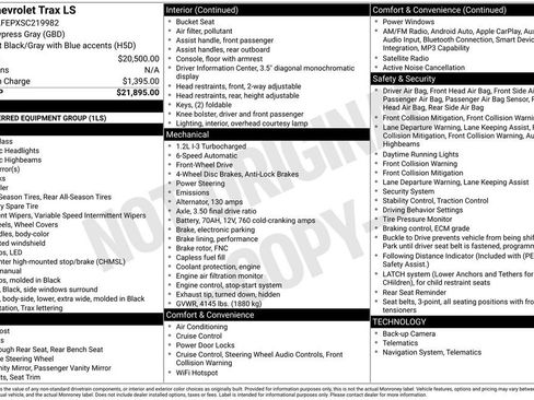 Used 2025 Chevrolet Trax LS FWD image 6