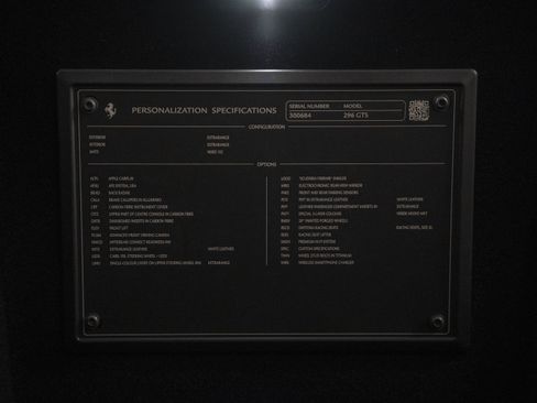 Used 2024 Ferrari 296 GTS image 52