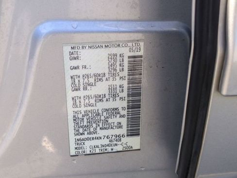 Used 2019 Nissan Frontier SL RWD image 36