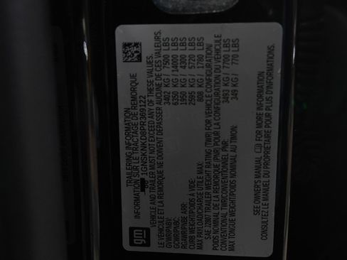 Used 2023 Chevrolet Tahoe LT image 24