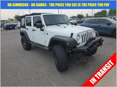 Used 2017 Jeep Wrangler Unlimited Sport w/ Quick Order Package 23S AWD/4WD image 1