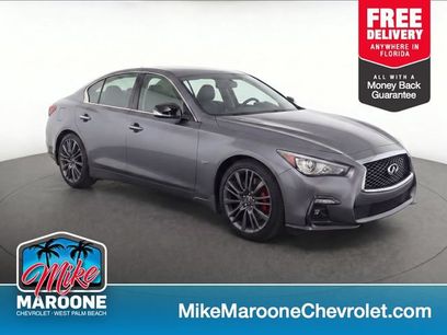 Used 2018 INFINITI Q50 Red Sport 400 w/ Proactive Package