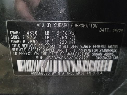 Used 2021 Subaru Legacy Premium image 33