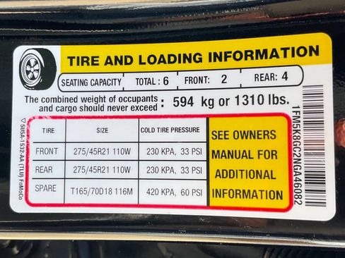 Used 2022 Ford Explorer ST w/ Equipment Group 401A AWD/4WD image 54