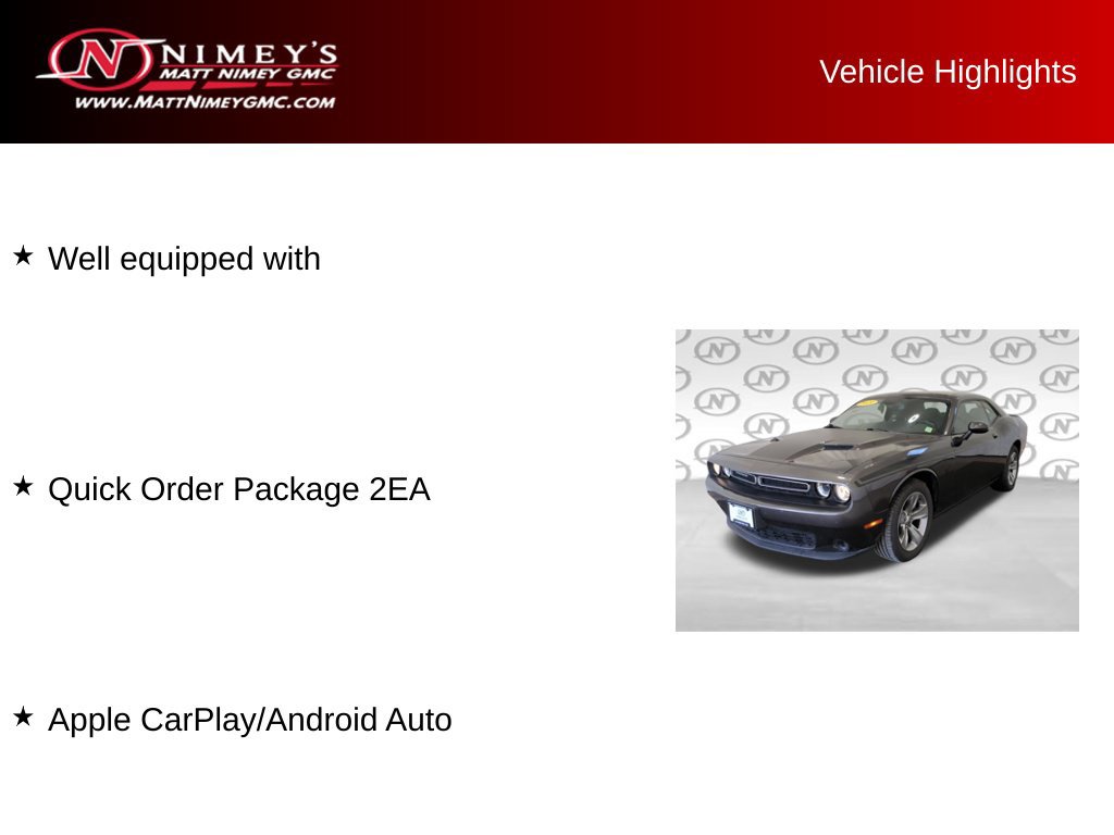 Used 2021 Dodge Challenger SXT RWD image 5