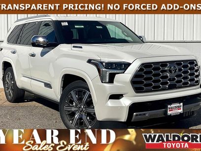 New 2026 Toyota Sequoia Capstone