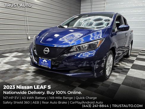 Used 2023 Nissan Leaf S FWD image 1