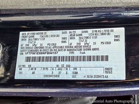 Used 2022 Ford F150 XLT w/ Equipment Group 301A Mid image 38