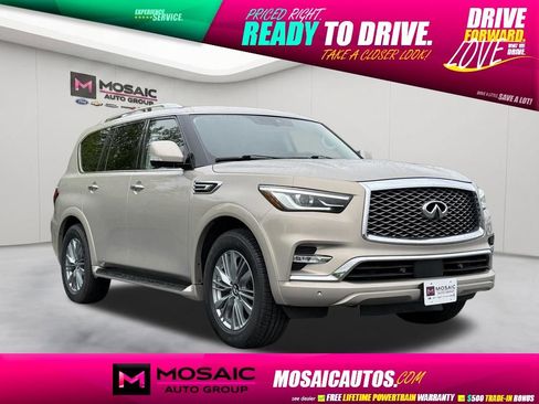 Used 2023 INFINITI QX80 Luxe w/ Cargo Package AWD/4WD image 1