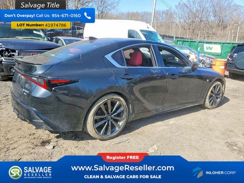 Used 2023 Lexus IS 350 F Sport w/ Memory Package AWD/4WD image 4