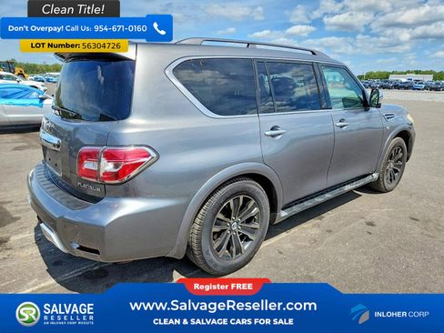 Used 2017 Nissan Armada Platinum AWD/4WD image 4