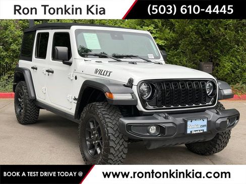 Used 2024 Jeep Wrangler Unlimited Sport AWD/4WD image 1