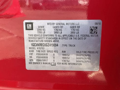 Used 2016 Chevrolet Silverado 1500 LT w/ All Star Edition image 30