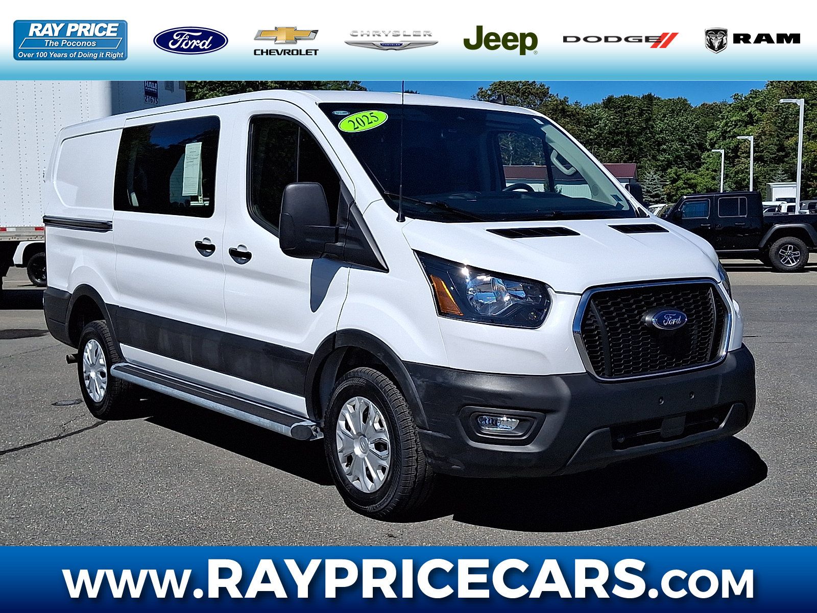 Used 2025 Ford Transit 250 Low Roof w/ Exterior Upgrade Package RWD image 1