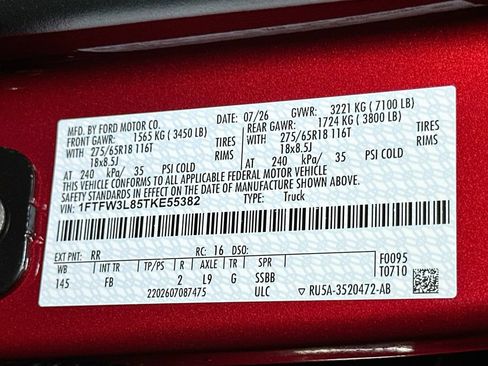 New 2026 Ford F150 XLT w/ Equipment Group 302A MID AWD/4WD image 18