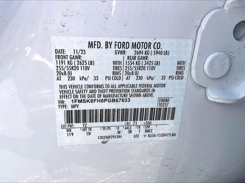 Certified 2023 Ford Explorer Limited image 27