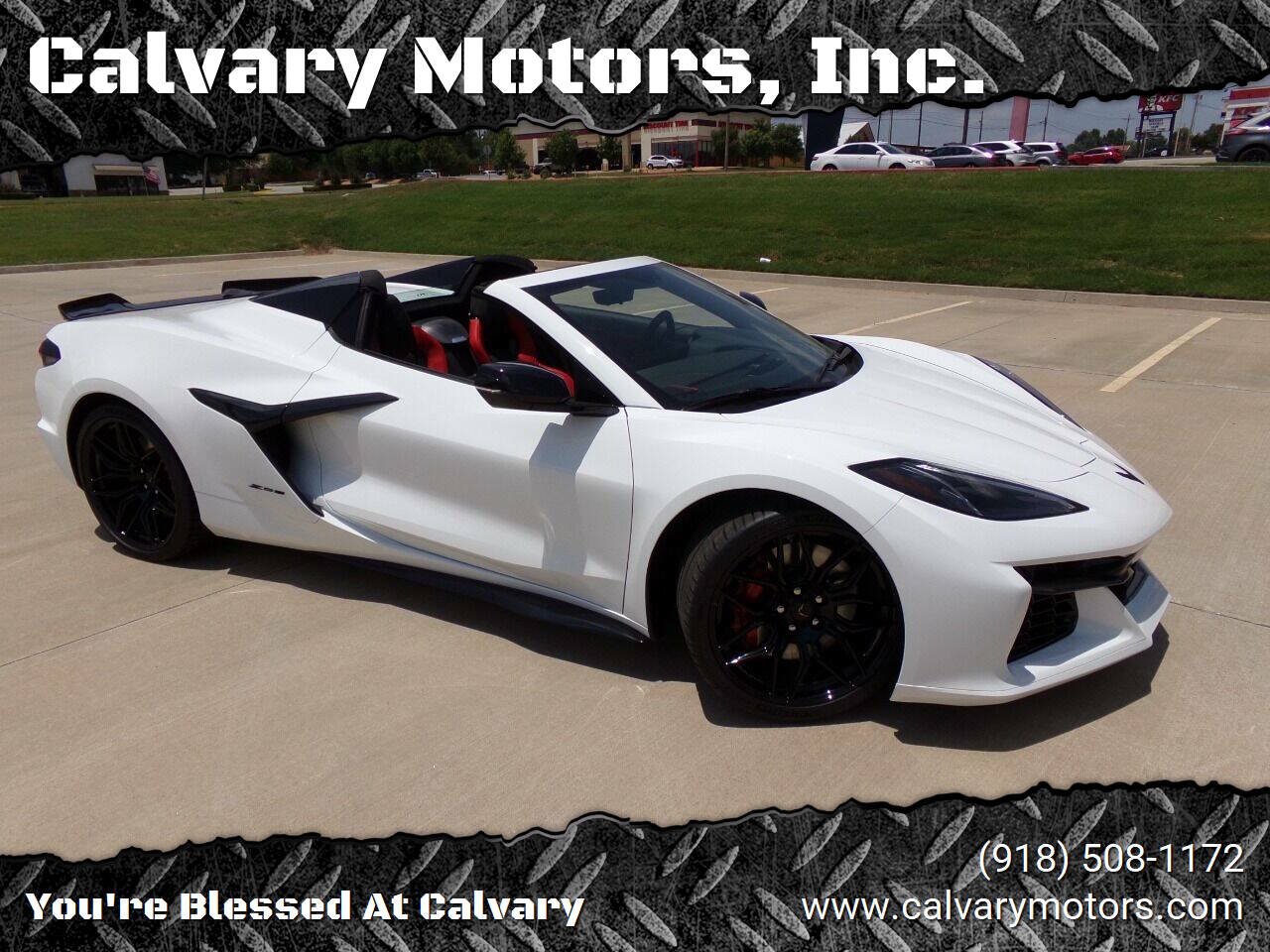 Used 2023 Chevrolet Corvette Z06 w/ Stealth Interior Trim Package RWD image 1