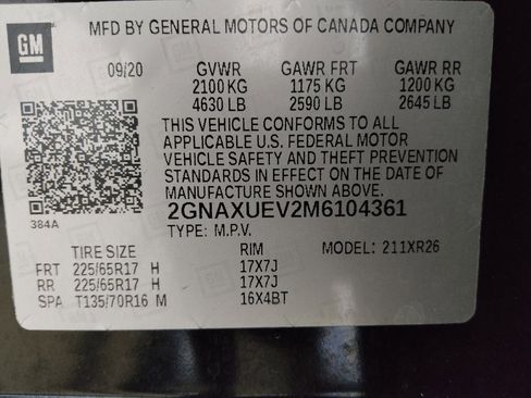 Used 2021 Chevrolet Equinox LT AWD/4WD image 33
