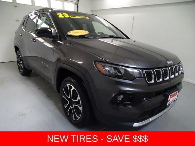 Certified 2023 Jeep Compass Limited w/ Sun and Sound Group AWD/4WD image 1