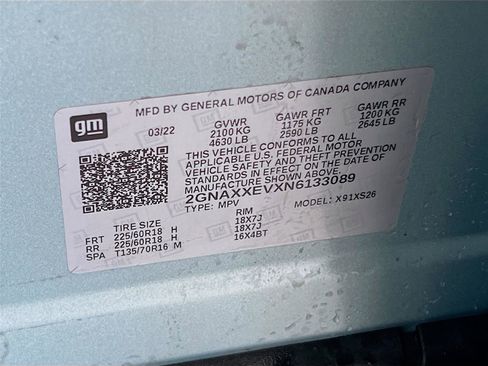 Used 2022 Chevrolet Equinox Premier AWD/4WD image 30