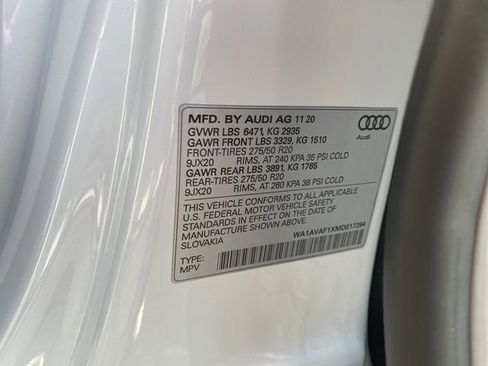 Used 2021 Audi Q8 Premium w/ Convenience Package image 35