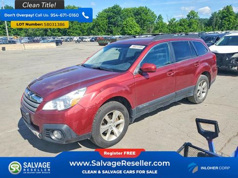 Used 2014 Subaru Outback 2.5i Limited AWD/4WD image 1