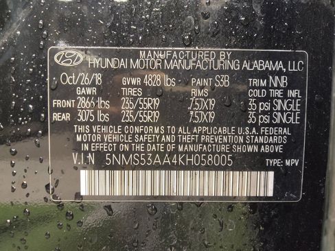 Used 2019 Hyundai Santa Fe Limited image 33