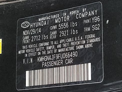 Used 2015 Hyundai Genesis 5.0 RWD image 33