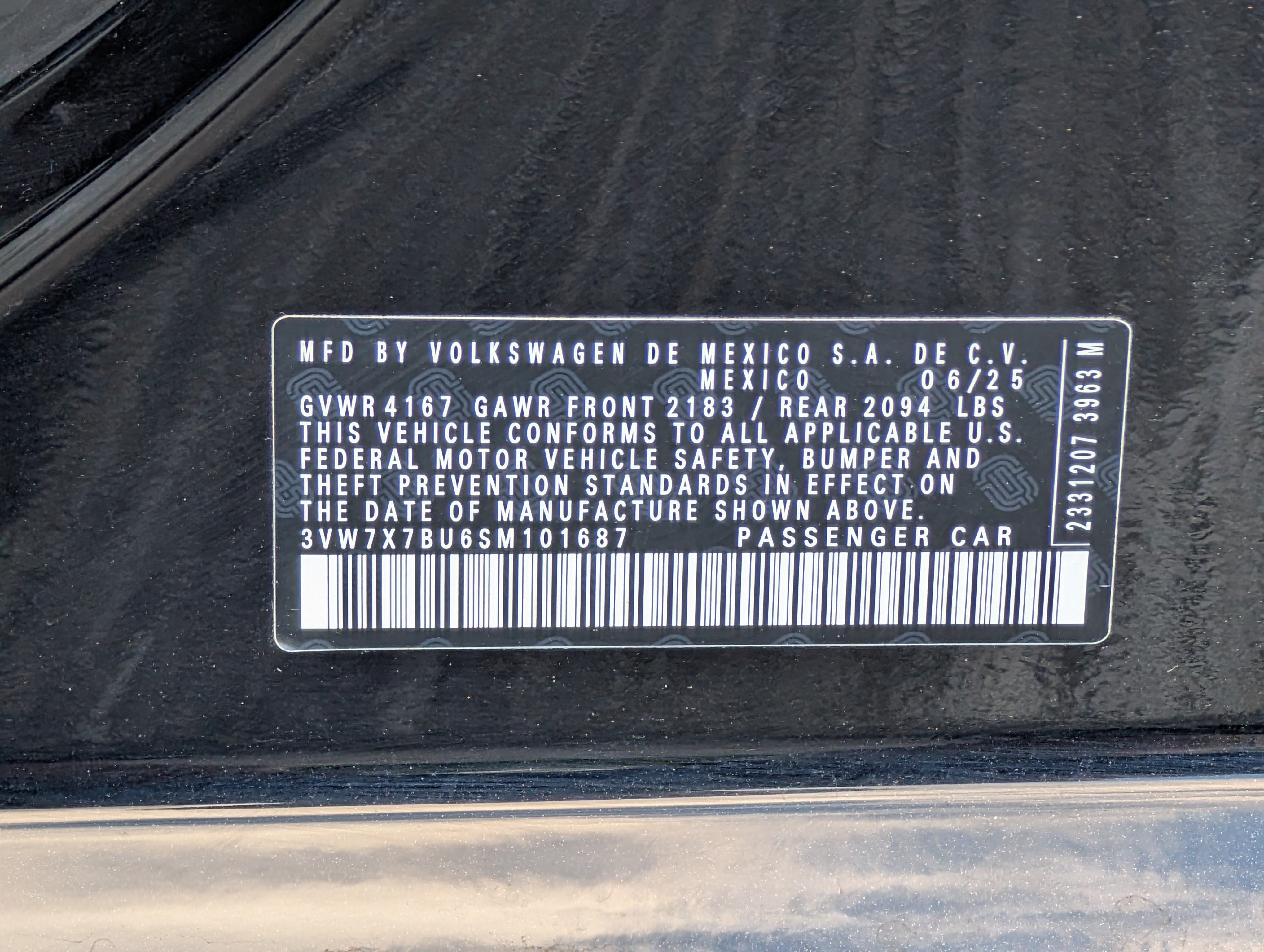 Used 2025 Volkswagen Jetta SE w/ Sunroof Package FWD image 37